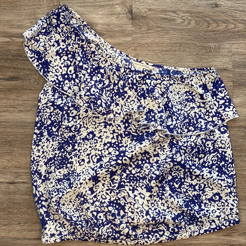 American Eagle one shoulder top